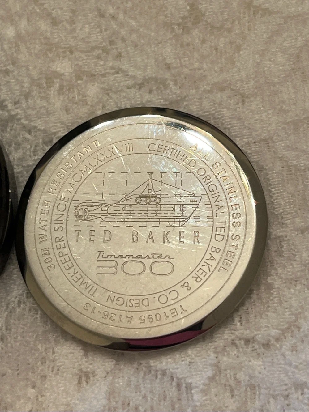 Ted Baker Watch with Rose Gold Accents and Mint Hands